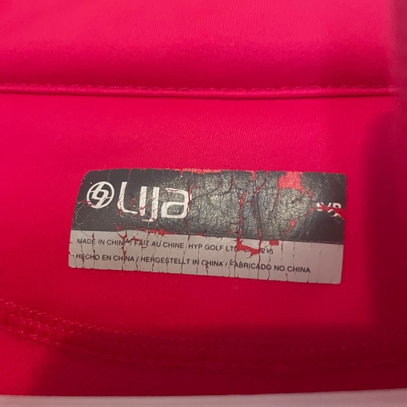 Lija Full-Zip Bright Raspberry Golf/Tennis/Yoga Jacket, Size Small - Picture 3 of 5